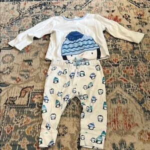 Adorable Penguin Baby Outfit